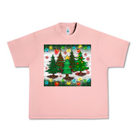 Christmas Trees Tumbler Urban Heavy Tee | Teevron