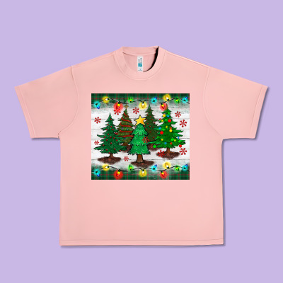 Christmas Trees Tumbler Urban Heavy Tee Designed By Bundleandbundleshop