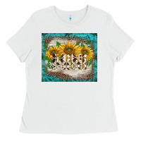 White western mother's day mini tumbler Ladies Tee - BarkalooDesign