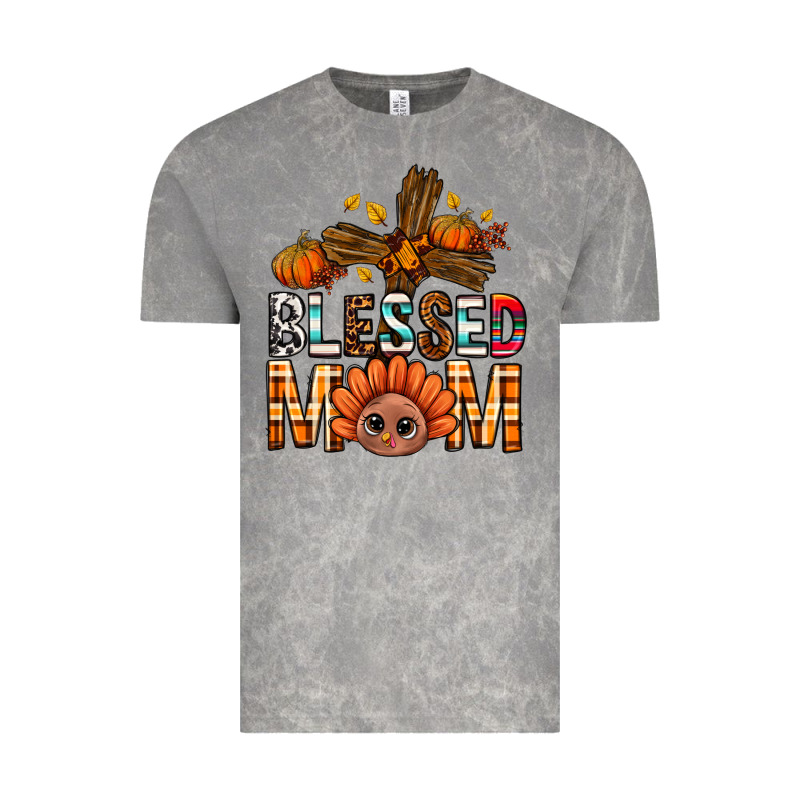 Western Blessed Mom With Cross Vintage Tee by BundleAndBundleShop | Teevron