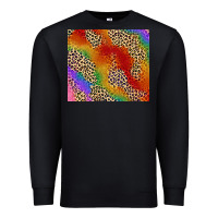 Black Pride rainbow leopard design Premium Sweatshirt - FaDigitalArtStudio
