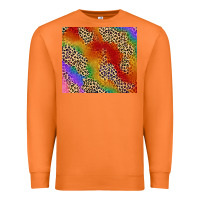 Carrot Pride rainbow leopard design Premium Sweatshirt - FaDigitalArtStudio
