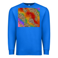 True Royal Pride rainbow leopard design Premium Sweatshirt - FaDigitalArtStudio