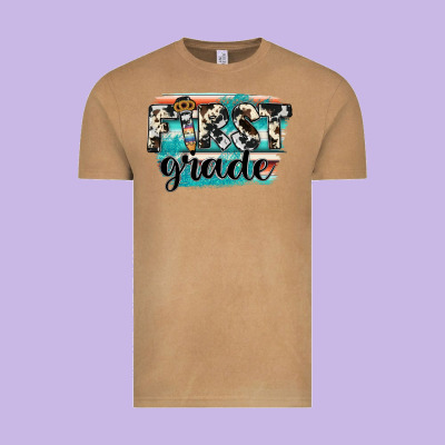 First Grade Vintage Tee Designed By Jahusdesignshop