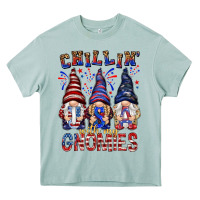 Chilling With My Gnomies With Usa Heavy Core Tee | Teevron