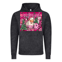 Pink Christmas Vibes Vintage Hoodie | Teevron