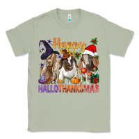 Matcha Happy Hallothanksmas Goats Classic Tee - BundleAndBundleShop