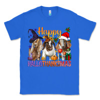 True Royal Happy Hallothanksmas Goats Classic Tee - BundleAndBundleShop