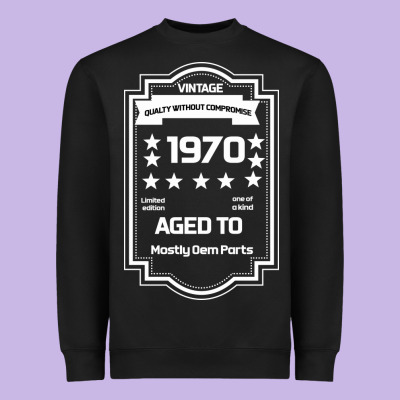 Vintage Quality Without Compromise 1970 Heavyweight Sweatshirt Designed By Bettercallsaul
