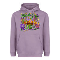 Lavender mardi gras queen Heavyweight Hoodie - FaDigitalArtStudio