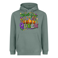 Sage mardi gras queen Heavyweight Hoodie - FaDigitalArtStudio
