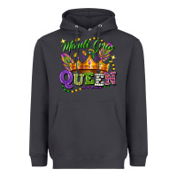 Smoke mardi gras queen Heavyweight Hoodie - FaDigitalArtStudio