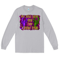 Moon Dust mardi gras i'm just here for the craw fish with lobster Long Sleeve Tee - RanaPortraitStore