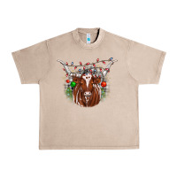 French Oak christmas  texas longhorn Urban Heavy Tee - JahusDesignShop