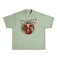 Oil Green christmas  texas longhorn Urban Heavy Tee - JahusDesignShop