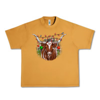 Christmas  Texas Longhorn Urban Heavy Tee | Teevron