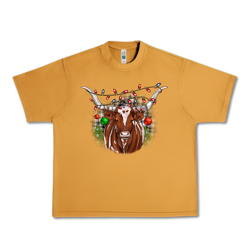 Christmas  Texas Longhorn Urban Heavy Tee by JahusDesignShop | Teevron