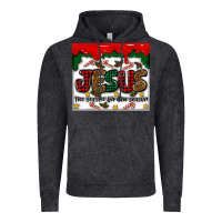 Vintage Black jesus the reason for the season Vintage Hoodie - MaliasSmallBusiness