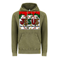 Vintage Olive jesus the reason for the season Vintage Hoodie - MaliasSmallBusiness