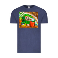 Vintage Denim Coffee Cups St Patricks Day Tumbler Vintage Tee - BundleAndBundleShop