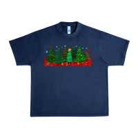 Navy christmas trees libbey glass Urban Heavy Tee - BundleAndBundleShop
