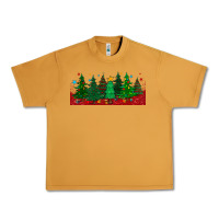 Christmas Trees Libbey Glass Urban Heavy Tee | Teevron