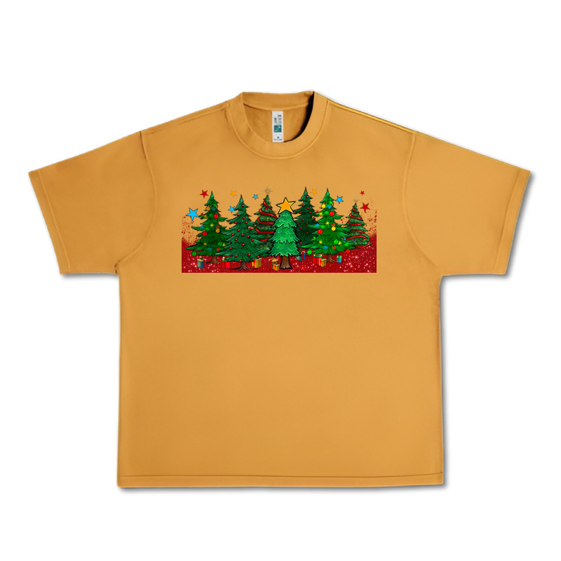 Christmas Trees Libbey Glass Urban Heavy Tee by BundleAndBundleShop | Teevron