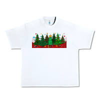 White christmas trees libbey glass Urban Heavy Tee - BundleAndBundleShop