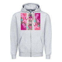Heather Grey warrior Zipper Hoodie - CowGirlArtShop