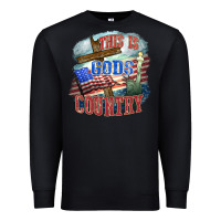 Black This is gods country Premium Sweatshirt - FaDigitalArtStudio