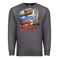 Charcoal Heather This is gods country Premium Sweatshirt - FaDigitalArtStudio