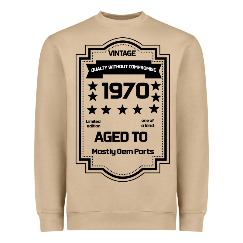 Vintage Quality Without Compromise 1970 Heavyweight Sweatshirt by Bettercallsaul | Teevron