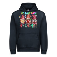 Navy 100 days with my gnomies Urban Hoodie - RacoonDesign
