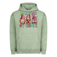 Pigment Oil Green 100 days with my gnomies Urban Hoodie - RacoonDesign