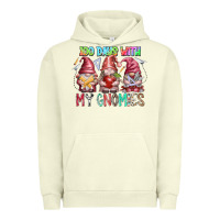 Pigment Pistachio 100 days with my gnomies Urban Hoodie - RacoonDesign