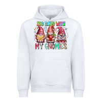 White 100 days with my gnomies Urban Hoodie - RacoonDesign