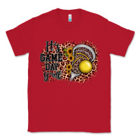Red it's game day y'all lacrosse Classic Tee - JahusDesignShop