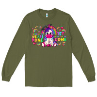 Army Green kindergarten we are done 1st here we come with uni Long Sleeve Tee - RanaPortraitStore