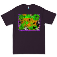 Plum leopard cowhide halloween background Premium Tee - Jasminsmagicworld