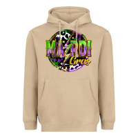 Mushroom mardi gras lightning Heavyweight Hoodie - FaDigitalArtStudio