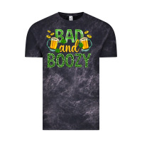 Cloud Black Bad And Boozy St. Patricks Vintage Tee - BundleAndBundleShop