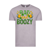 Vintage Zinc Bad And Boozy St. Patricks Vintage Tee - BundleAndBundleShop