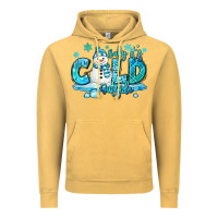Vintage Mustard baby its cold outside Vintage Hoodie - MaliasSmallBusiness