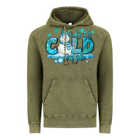 Vintage Olive baby its cold outside Vintage Hoodie - MaliasSmallBusiness
