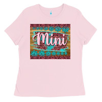 Bubblegum Pink western mother's day mini Ladies Tee - BarkalooDesign