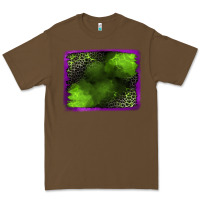 Cacao leopard halloween background Premium Tee - Jasminsmagicworld