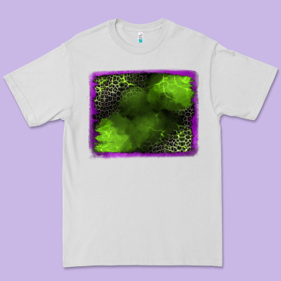 Leopard Halloween Background Premium Tee Designed By Jasminsmagicworld