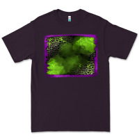 Plum leopard halloween background Premium Tee - Jasminsmagicworld