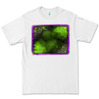White leopard halloween background Premium Tee - Jasminsmagicworld