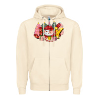 Sandshell joy snowman Zipper Hoodie - CowGirlArtShop